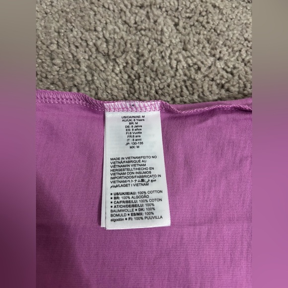 Amazon Essentials pack of three cotton shirts for girls, size M - Picture 3 of 7